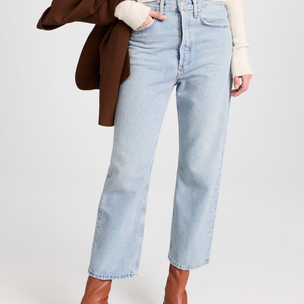 Agolde 90's Crop Loose Jeans Size 27